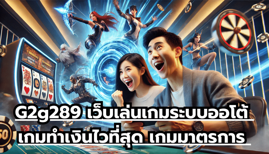 G2g289 เว็บเล่นเกมระบบออโต้ เกมทำเงินไวที่สุด เกมมาตรการ ตรงจุด เล่นสนุกได้ตลอดเวลา