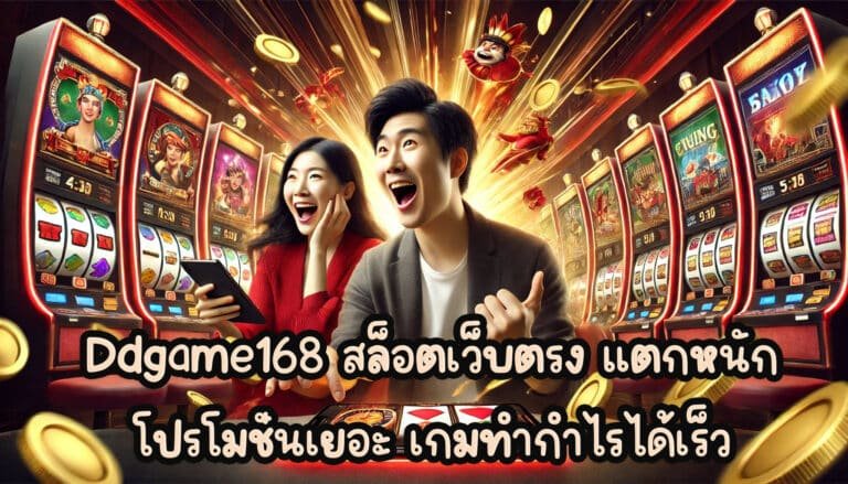 Ddgame168 สล็อตเว็บตรง แตกหนัก โปรโมชั่นเยอะ เกมทำกำไรได้เร็ว จริงไม-3